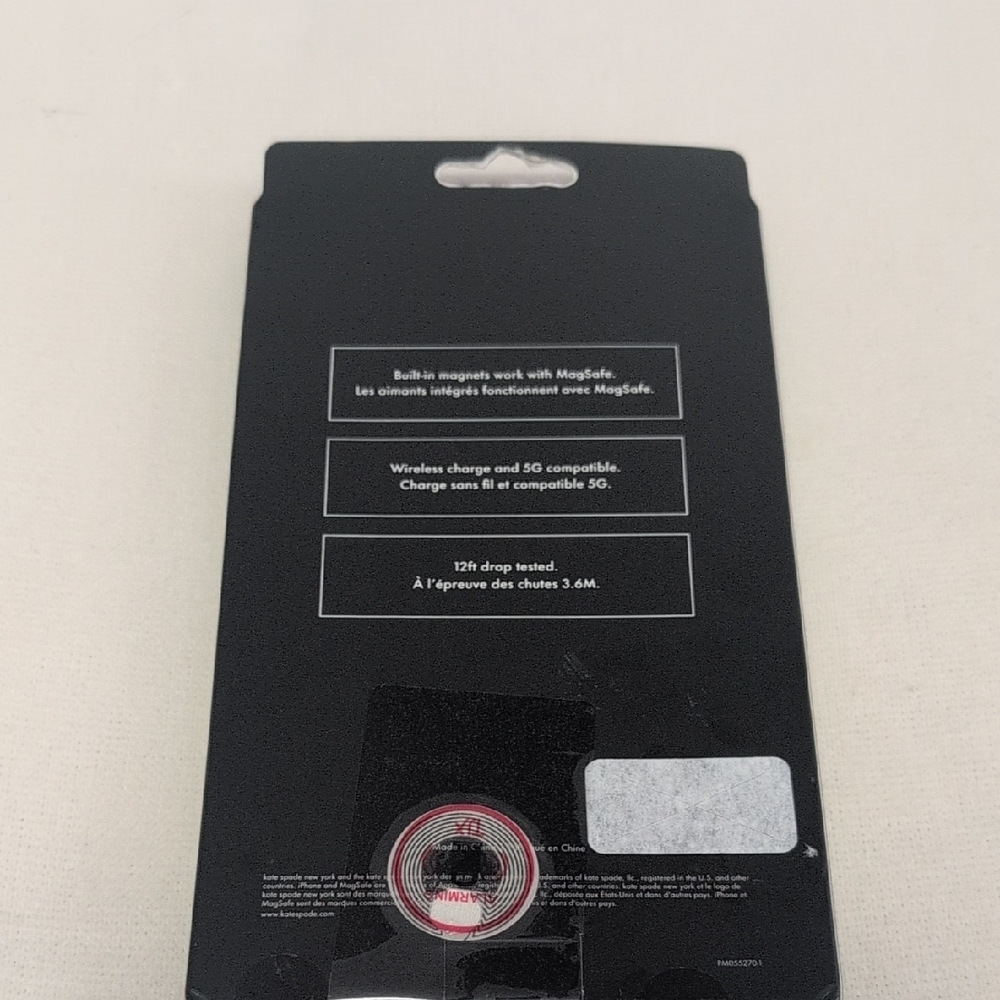 Kate Spade Cherry Clear iPhone 15 Pro Max Phone Case - Picture 7 of 7